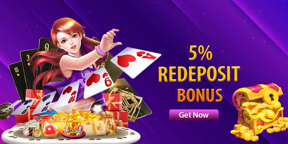5% Redeposit Bonus