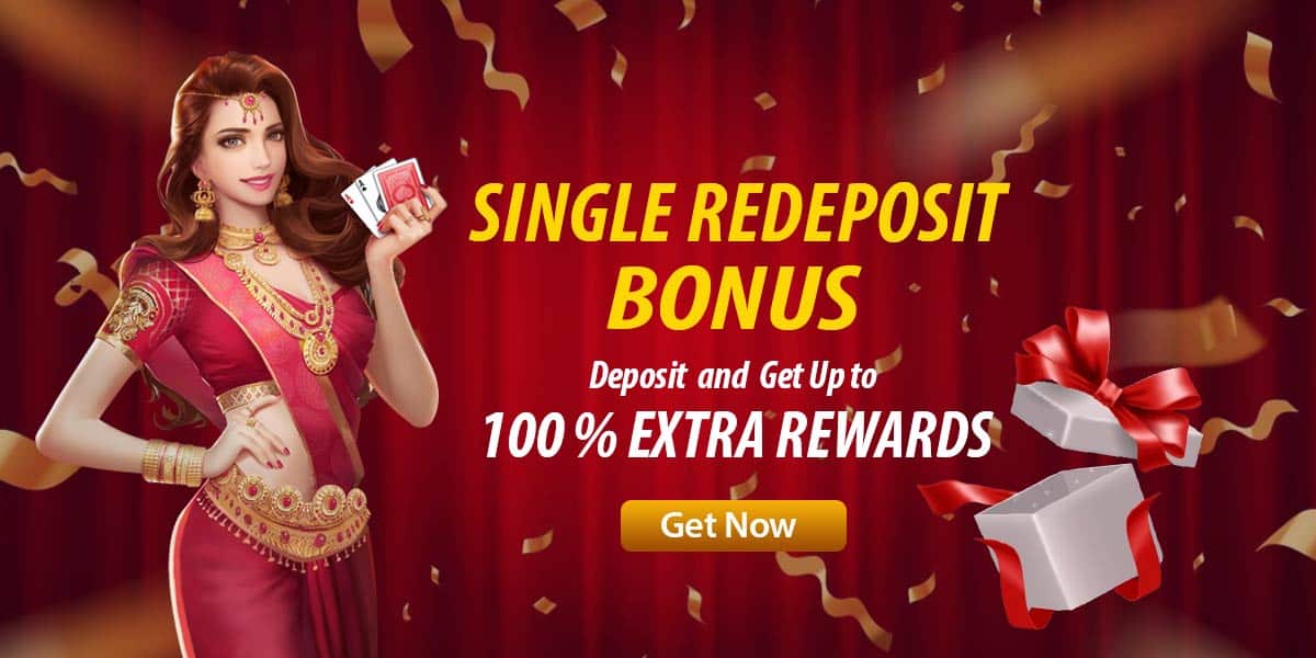 single redeposit bonus